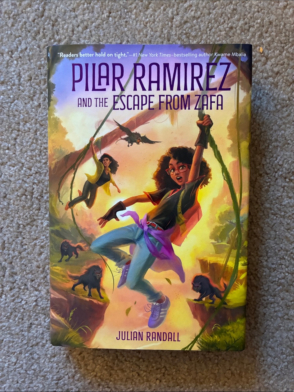 Book “Pilar Ramirez And The Escape From Zafa” by Julian Randall